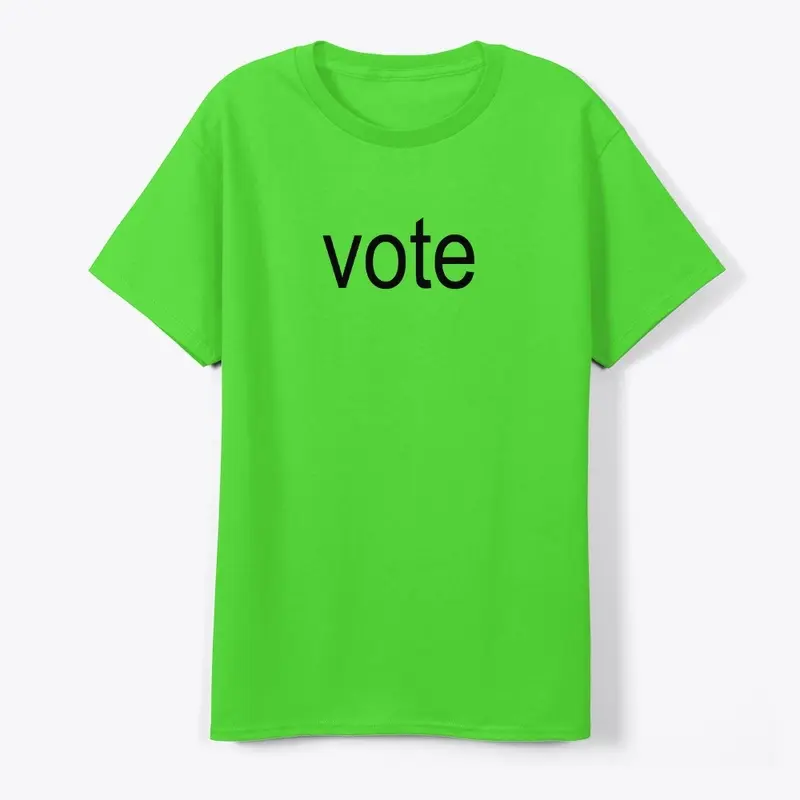 Vote shirts and accessories